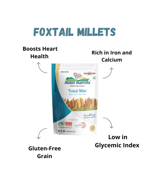 Foxtail Millet Grains 500gms ( Vacuum packed )