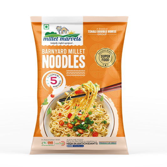 TDH Millets Barnyard Millet Noodles by Tenali Double Horse