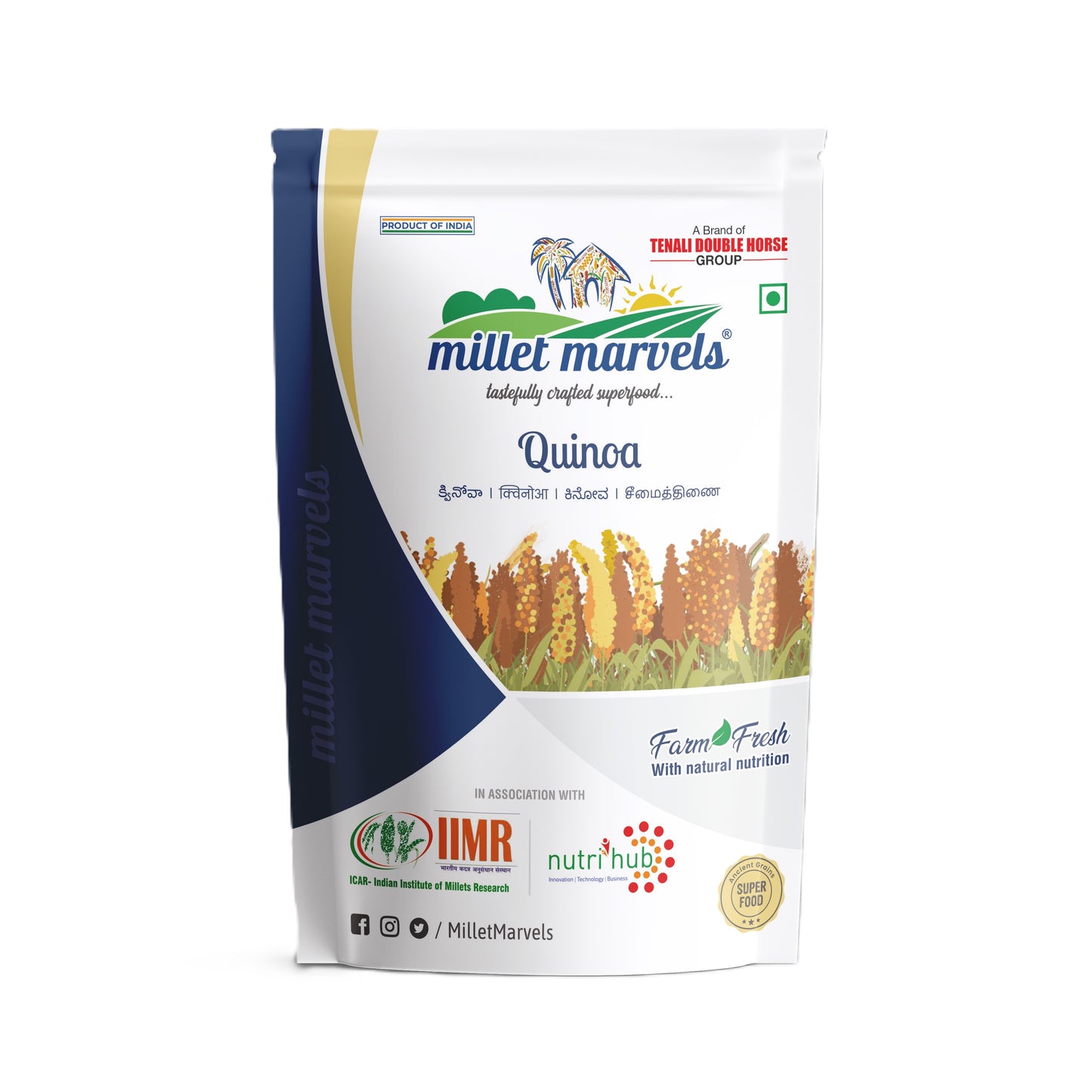 TDH Millets Quinoa Grains Tenali Double Horse