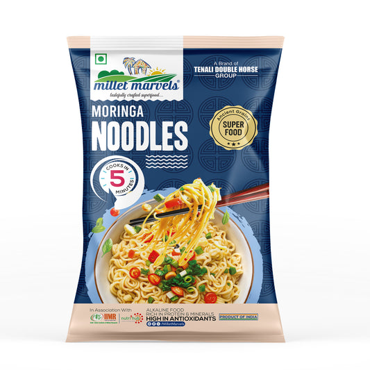 TDH Millets Moringa Noodles by Tenali Double Horse