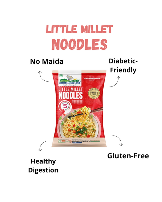 Little Millet Noodles 175gms